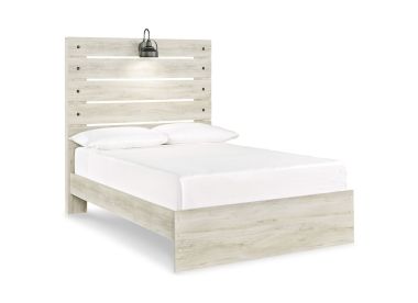 Cambeck Whitewash Full Panel Bed
