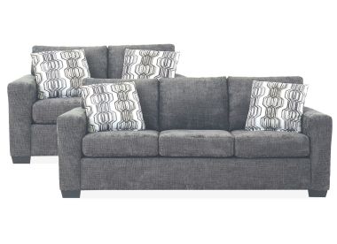 Wowza Mink Sofa & Loveseat 
