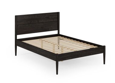 Urban Walnut Full Platform Bed