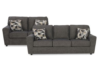 Cascilla Slate Sofa & Loveseat