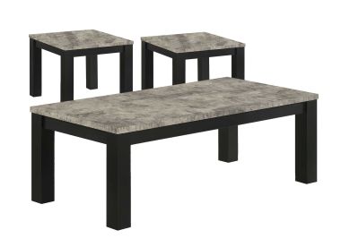 Theo Concrete 3PcTable Set