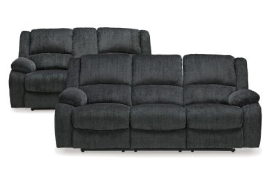 Draycoll Slate Motion Sofa & Loveseat