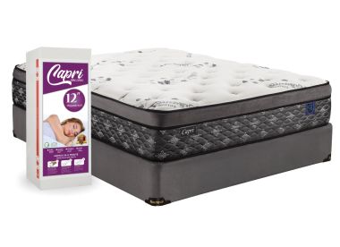 Capri Queen Organic Mattress Set
