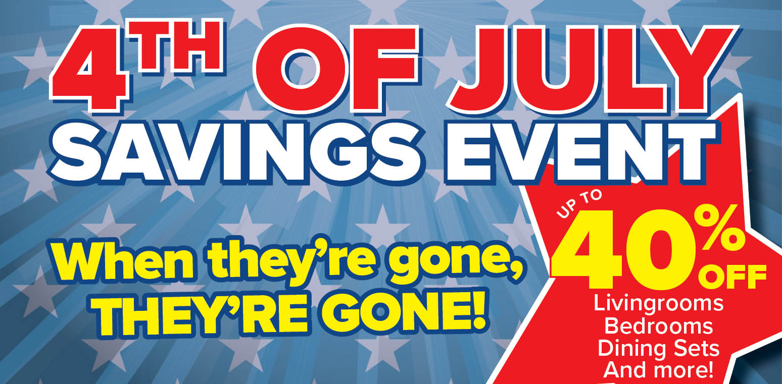 40% Off 4th of July Savings Event! 