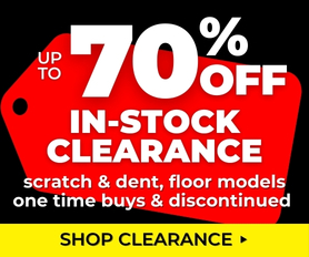 Up to 40% Off Clearance Items!