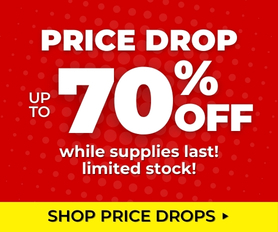 Price Drop up to 70% off!