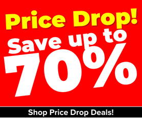 Price Drop up to 70% off!