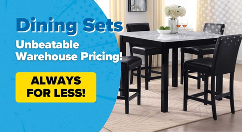 Dinettes - Choose now & Pay Later with 100% Free Layaway!
