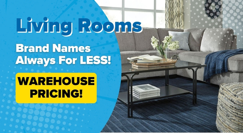 Living Rooms - Save up to 20% off Select Sofas