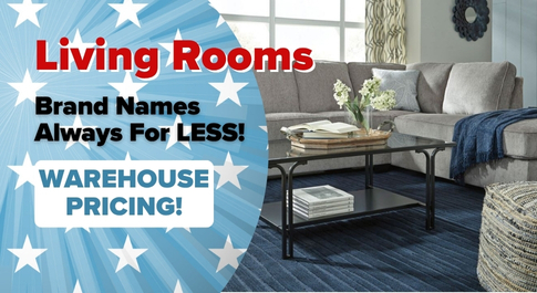 Living Rooms - Save up to 20% off Select Sofas