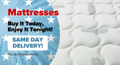 Mattresses - Free Frame, Pillows and Sheets with any Top Choice Mattress Set!
