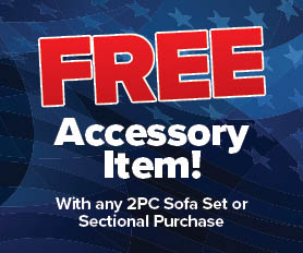 10% off Select Sectionals - In Store only!